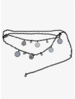 Belts Supernatural Television Series Icons Chain Belt With Charms