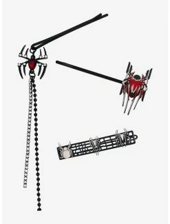 Beauty Marvel Spider-Man: No Way Home Icons Hair Clip Set - BoxLunch Exclusive