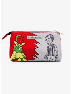 Beauty Marvel WandaVision Retro Vision & Wanda Pencil Case - BoxLunch Exclusive