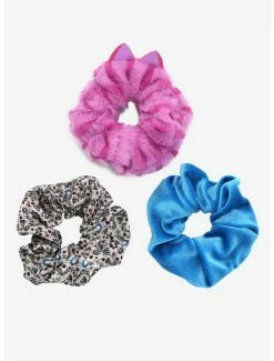 Face Masks Disney Alice In Wonderland Cheshire Cat Figural Scrunchy Set - BoxLunch Exclusive