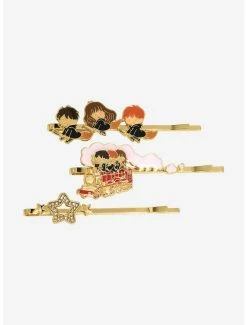 Beauty Harry Potter Chibi Trio Hair Clip Set - BoxLunch Exclusive