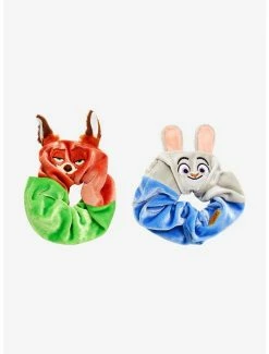 Beauty Disney Zootopia Judy & Nick Figural Scrunchy Set - BoxLunch Exclusive